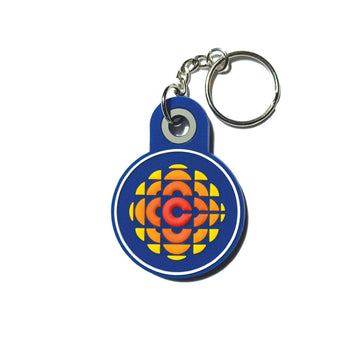 CBC Radio Canada 1974 Vintage Logo 3D PVC Keychain