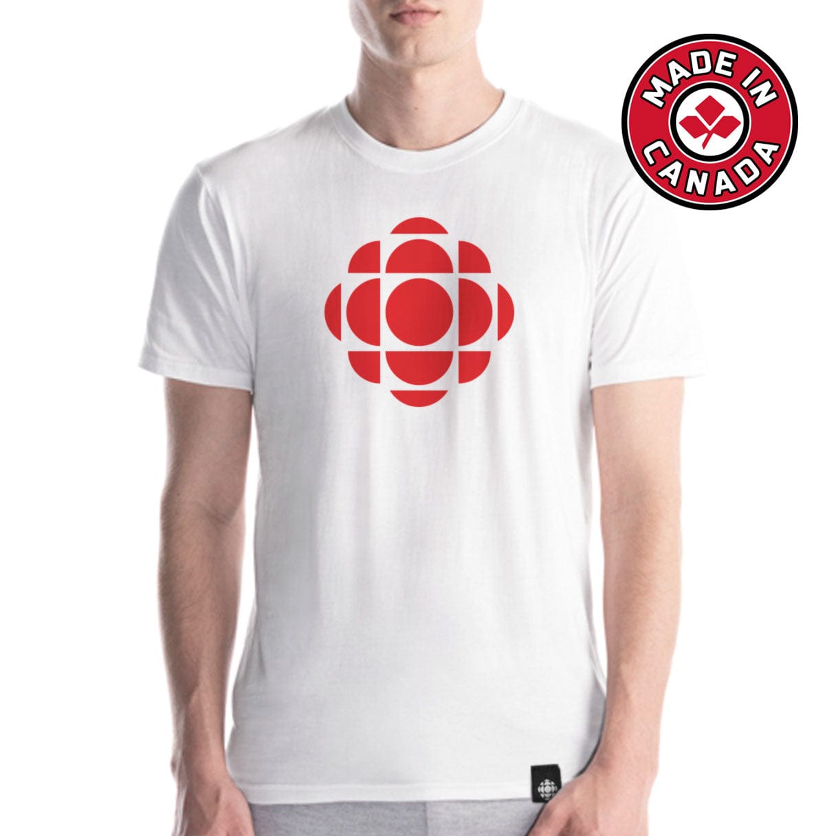 CBC Red Gem Logo Made in Canada T shirt Black Maple Trading Co