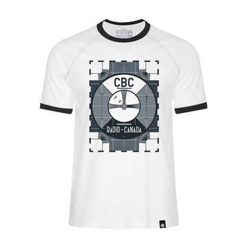 CBC Test Pattern Ringer T-shirt