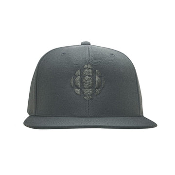 CBC Gem Logo Tone on Tone Charcoal Snapback Cap