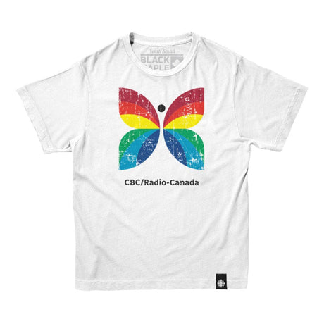 CBC 1966-74 Butterfly Logo White Tee Youth