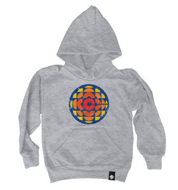 CBC 1974-86 Logo Athletic Grey Youth Pullover Hoodie