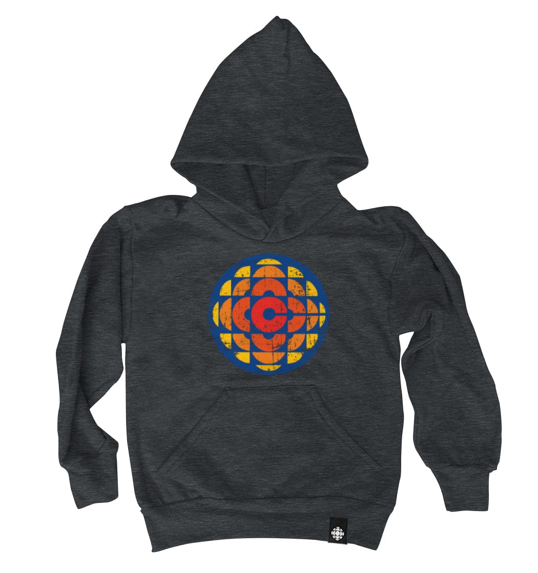 CBC 1974-86 Logo Charcoal Heather Youth Pullover Hoodie
