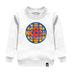 CBC 1974-86 textured logo White Youth Crewneck Sweater