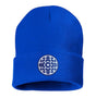 CBC Blue Gem Logo Royal Blue Cuff Tuque