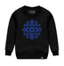 CBC 1986-92 Blue Logo Youth Crewneck Sweater Black