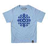 CBC 1986-92 Blue Logo Youth Tee Light Blue