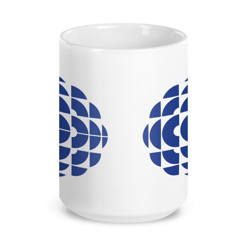 CBC Retro Blue Gem Logo Mug