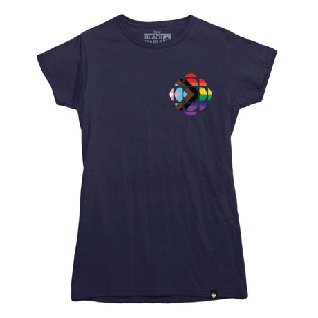 CBC Progress Pride Gem Left Chest Logo T-shirt