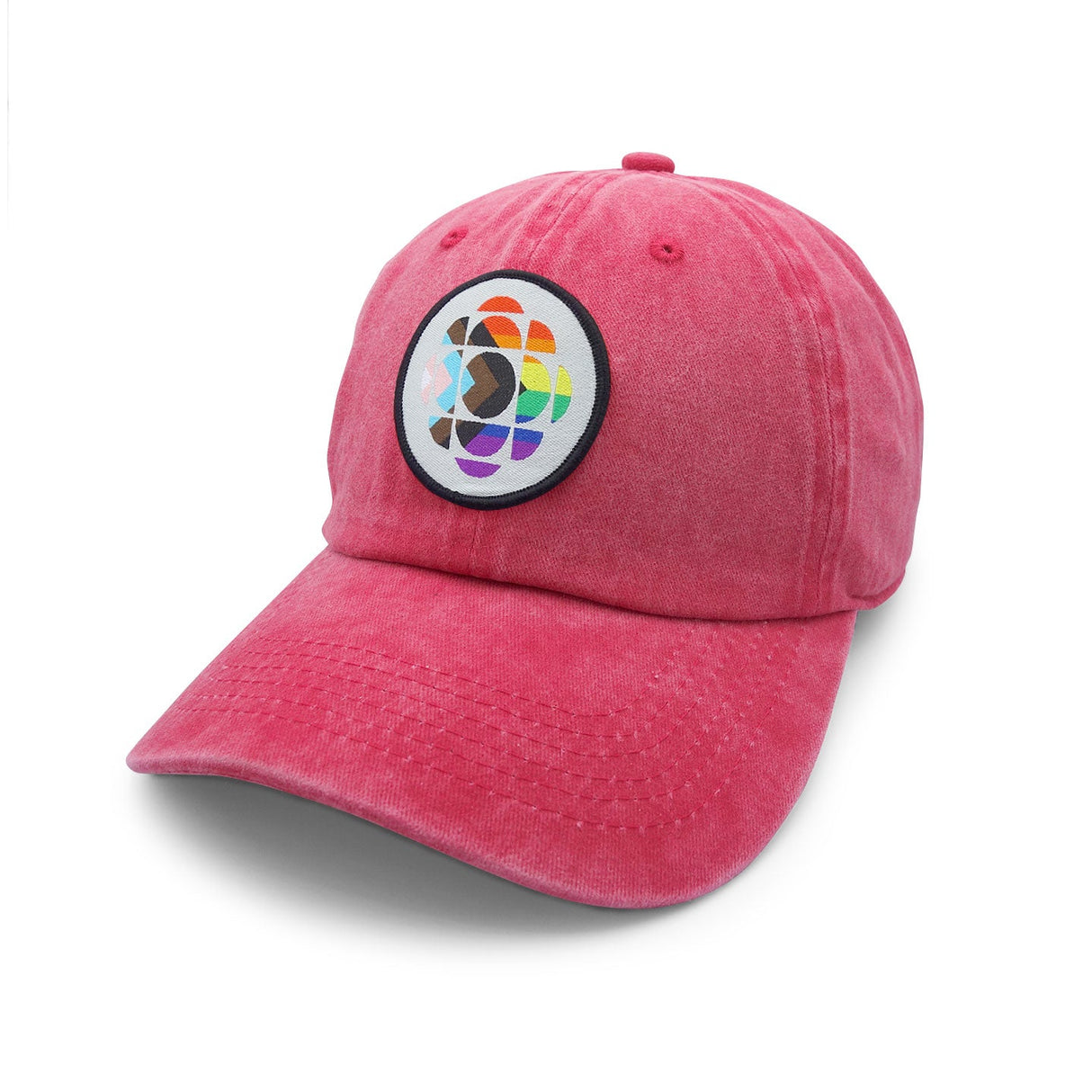 CBC Progress Pride Pigment Dyed Dad Cap