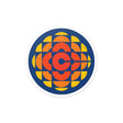 CBC Exploding Pizza Logo Vinyl Sticker