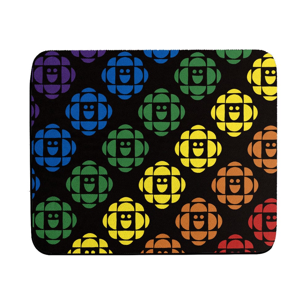 CBC Kids Gem Logo Rainbow Pattern Mousepad
