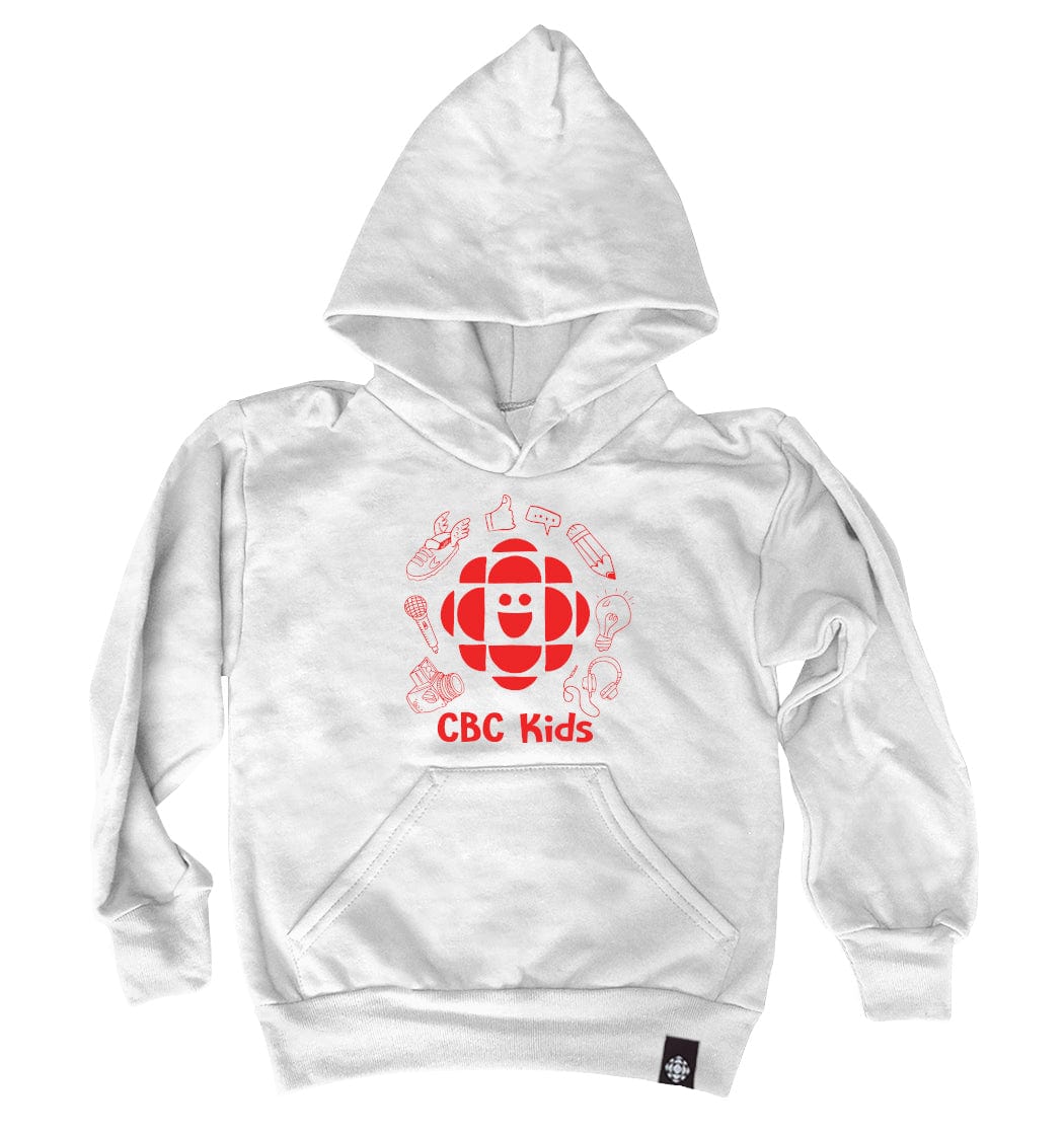 CBC Kids Illustration Logo Kids Sweatshirt Hoodie Black Maple Trading Co