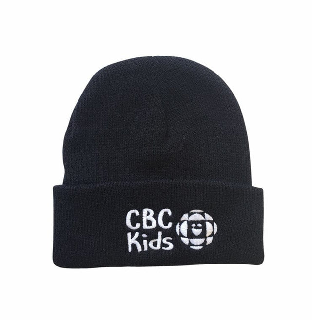 CBC Kids Text Logo Black Tuque