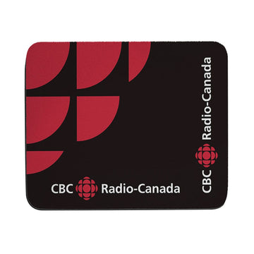 Canadian Broadcasting Corporation Black Mouse Pad
