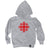 CBC Red Gem Logo Athletic Grey Youth Pullover Hoodie