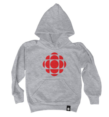 CBC Red Gem Logo Athletic Grey Youth Pullover Hoodie