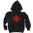 CBC Red Gem Logo Black Youth Pullover Hoodie