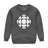 CBC White Gem Charcoal Heather Youth Crewneck Sweater