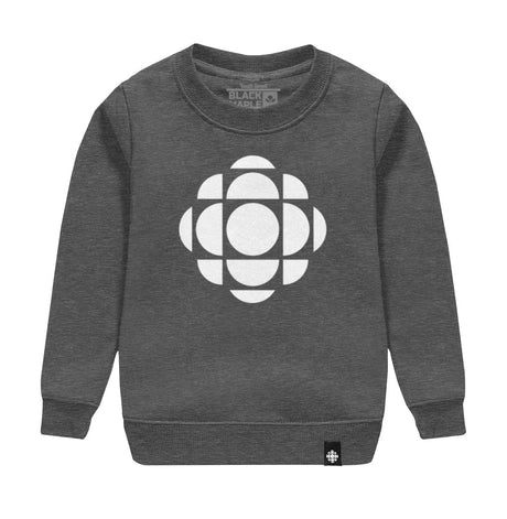 CBC White Gem Charcoal Heather Youth Crewneck Sweater