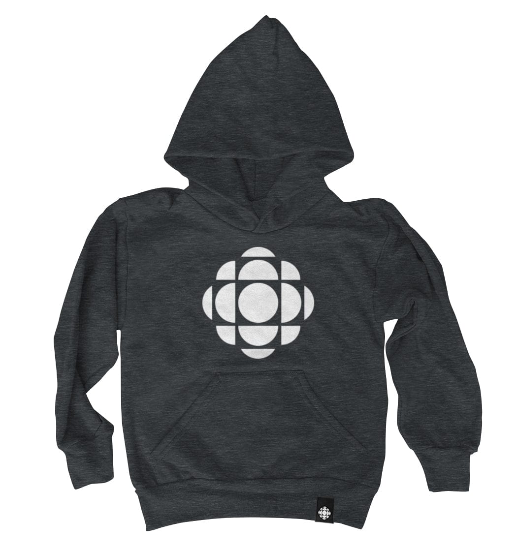 CBC White Gem Logo Charcoal Heather Youth Pullover Hoodie