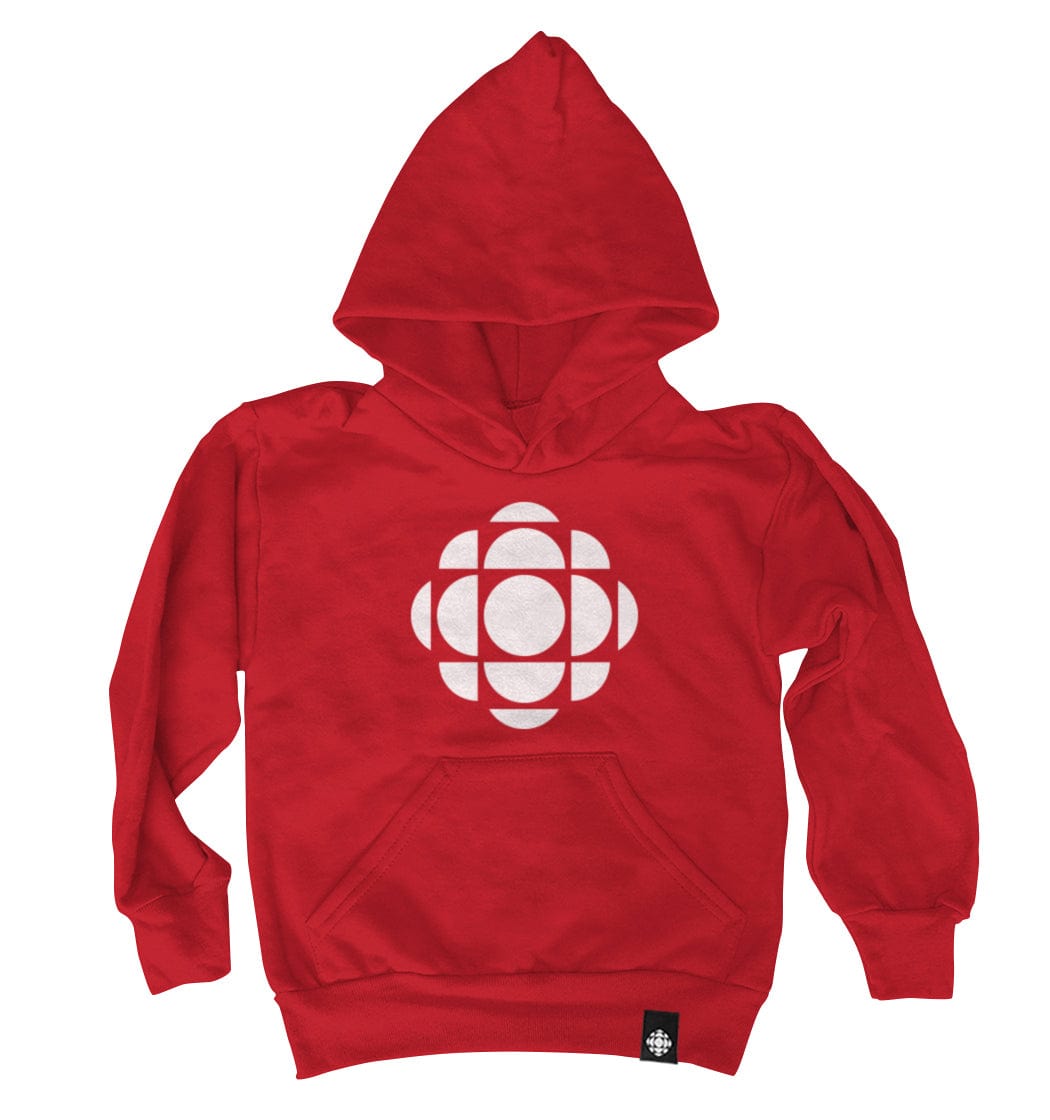 CBC White Gem Logo Red Youth Pullover Hoodie