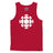CBC Radio Canada White Gem Logo Tanktop