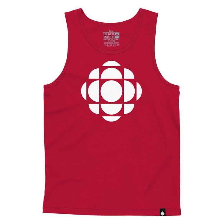 CBC Radio Canada White Gem Logo Tanktop