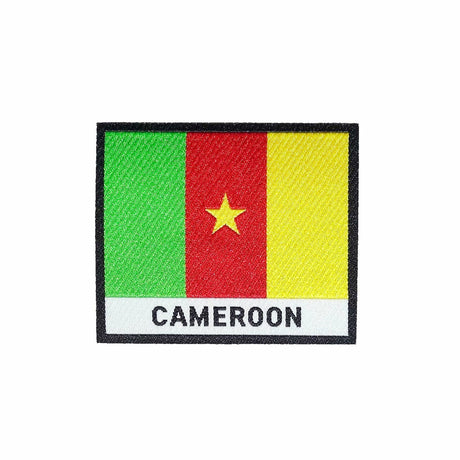 Cameroon Flag  Iron On Patch