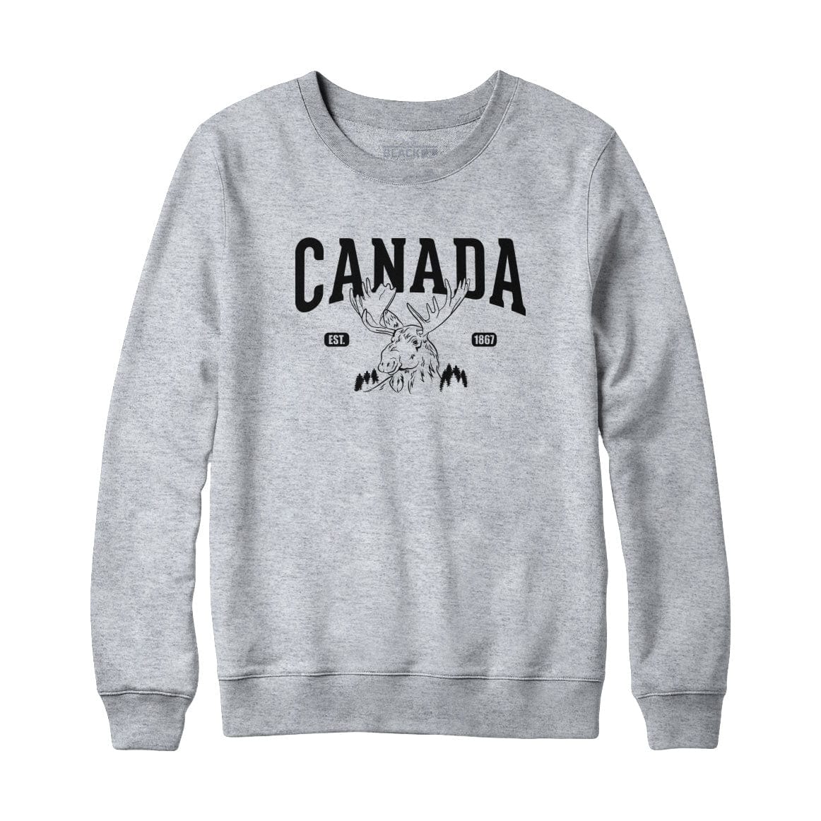 Canada Moose Est 1867 Sweatshirt Hoodie