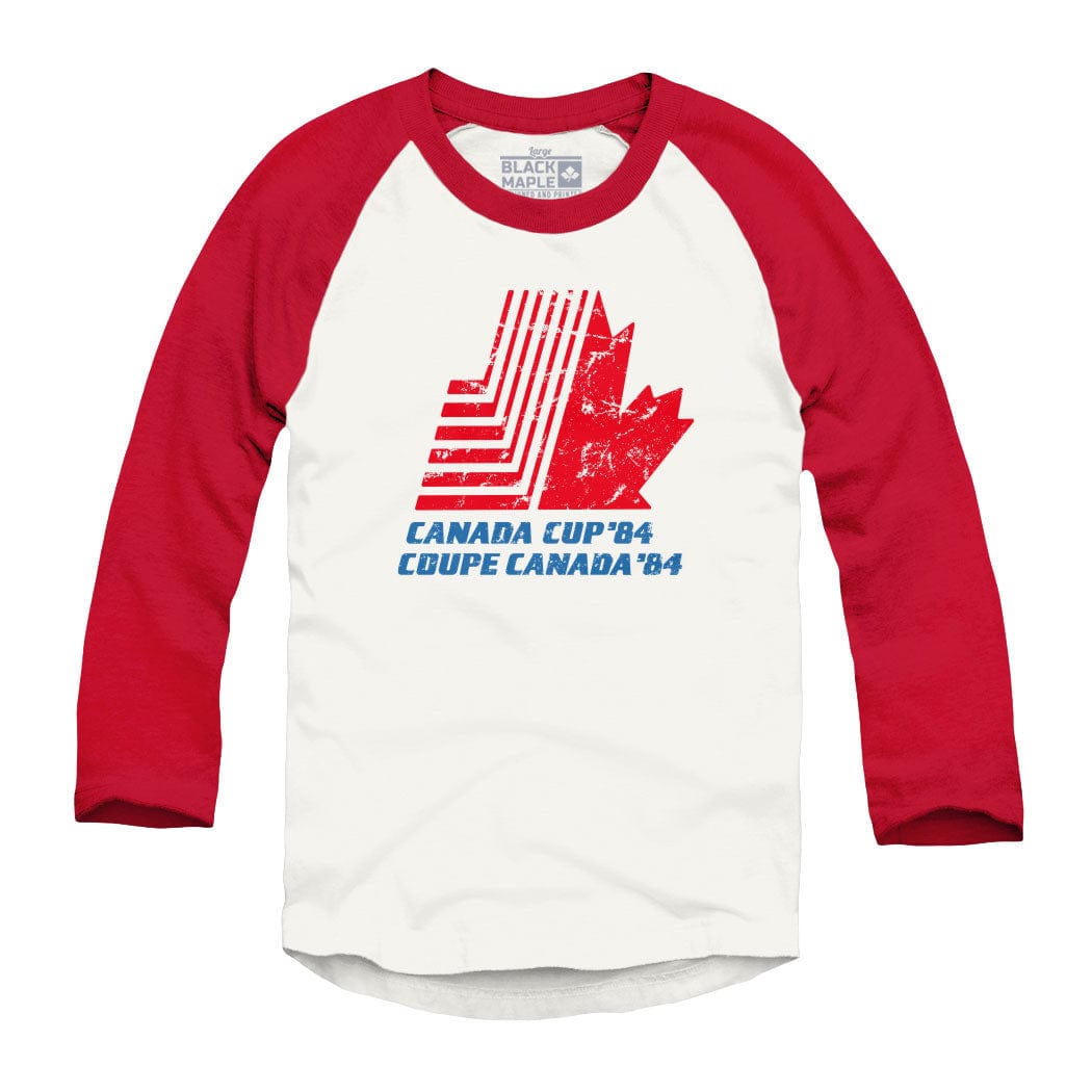 Chemise de baseball raglan Coupe Canada 84