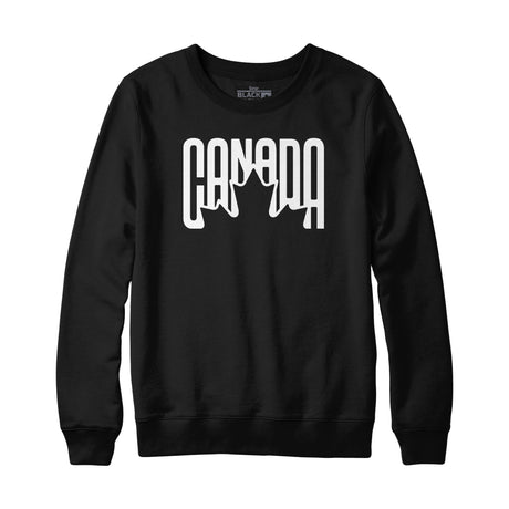 Canada Leaf Retro Design Sweatshirt and Hoodie