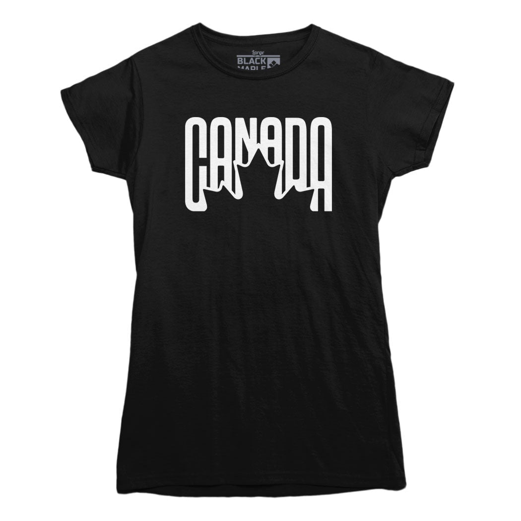 Canada Leaf Retro Design T shirt
