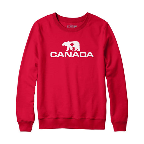Canada Polar Bear Design Sweatshirt and Hoodie