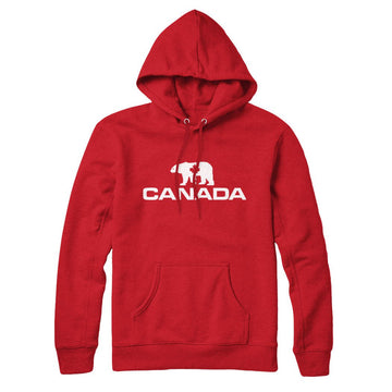 Canada Polar Bear Design Sweatshirt and Hoodie