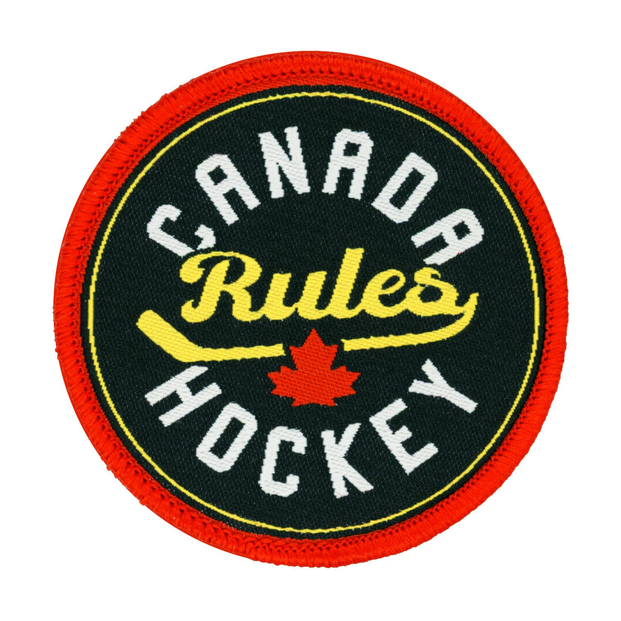 Canada Rules Hockey Patch