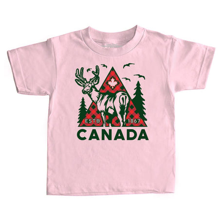 Canada Deer Kids T-shirt