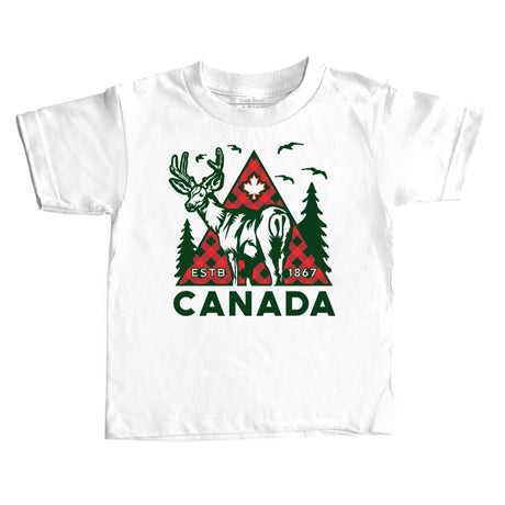Canada Deer Kids T-shirt