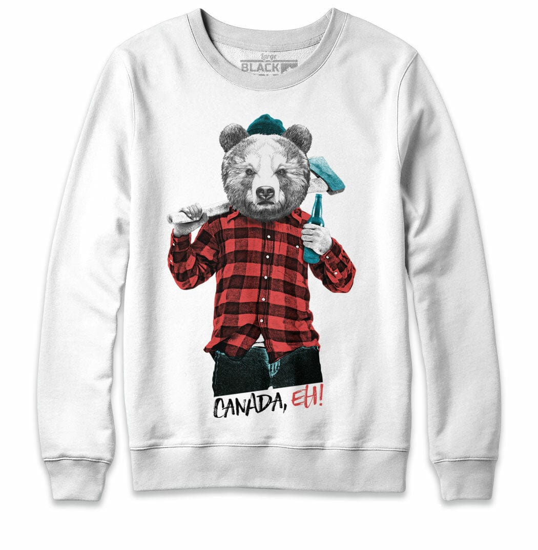 Bear crewneck sweatshirt online