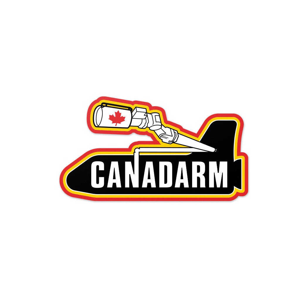 Canadarm Logo Vinyl Sticker – Black Maple Trading Co.