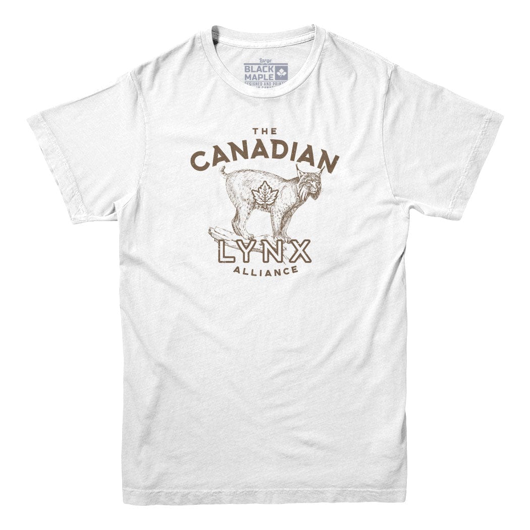 Canadian Lynx Alliance T-shirt – Black Maple Trading Co.