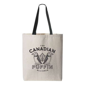 Canadian Puffin Alliance Canvas Tote Bag