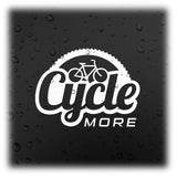 Cycle More Vinyl Decal