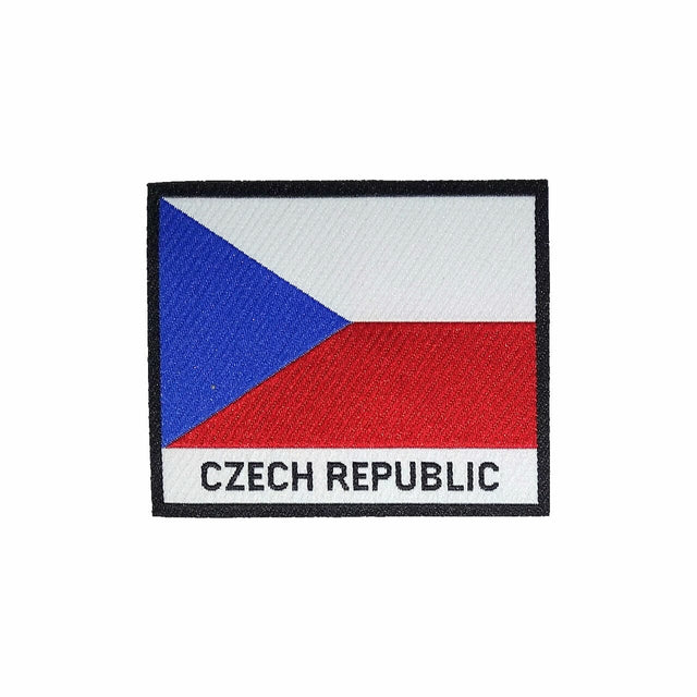 Czech Republic Flag  Iron On Patch