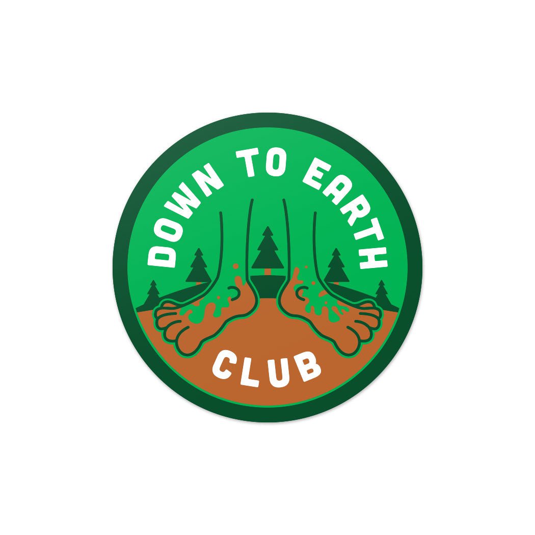 Down to Earth Club Sticker
