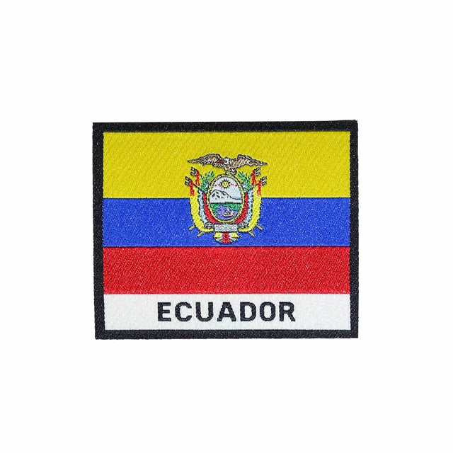 Ecuador Flag  Iron On Patch