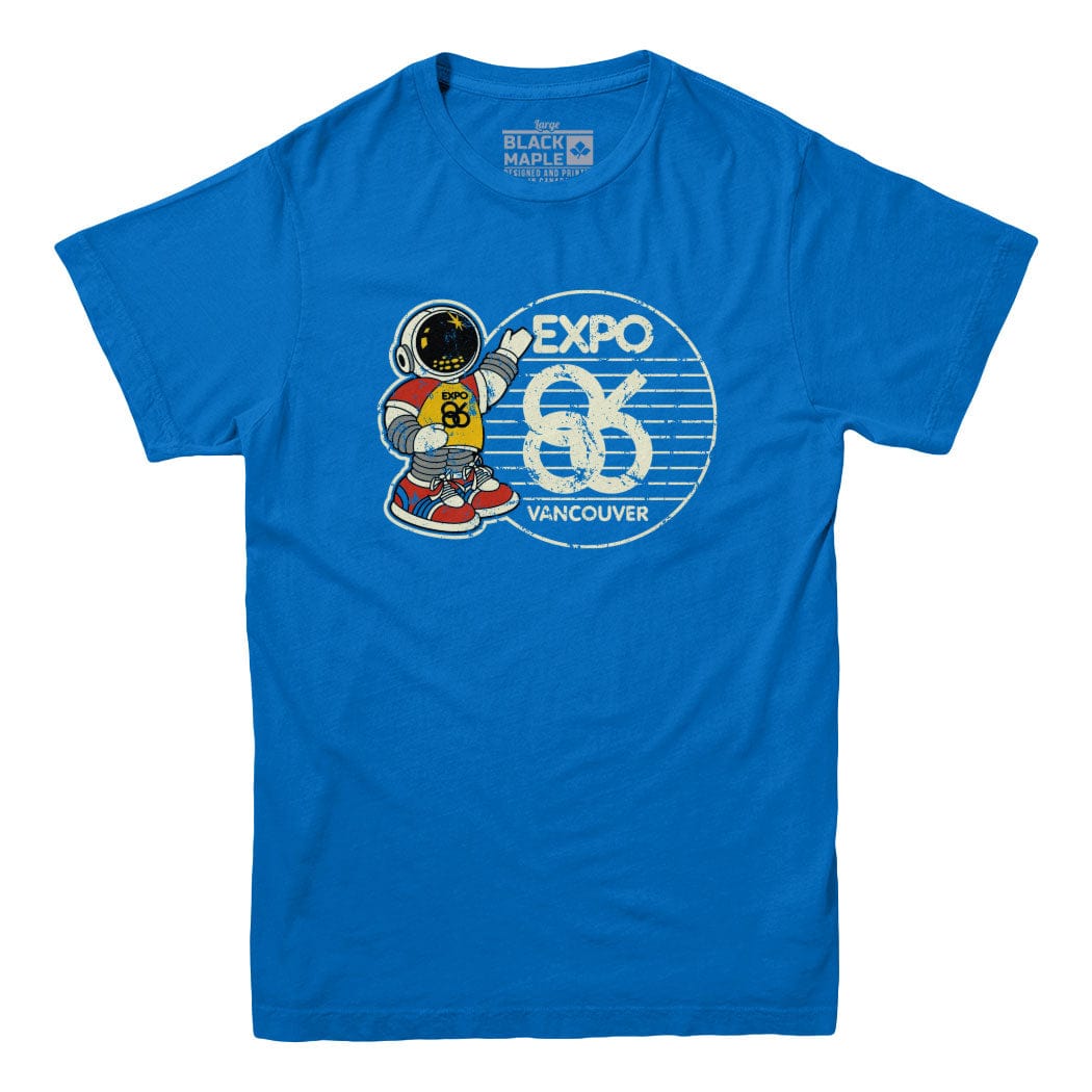 Ernie Expo 86 Vancouver T shirt Black Maple Trading Co