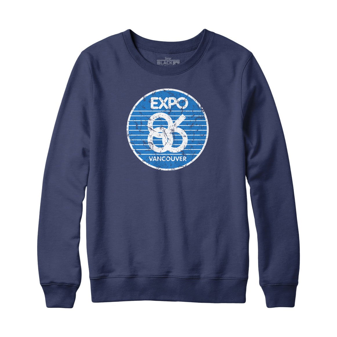 Expo 86 Retro Stripe Logo Sweatshirt and Hoodie