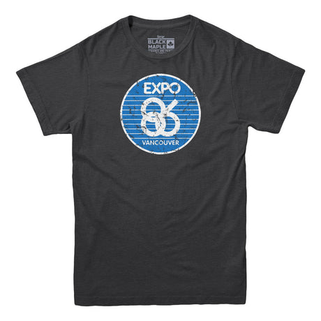 Expo 86 Retro Stripe Logo T-shirt