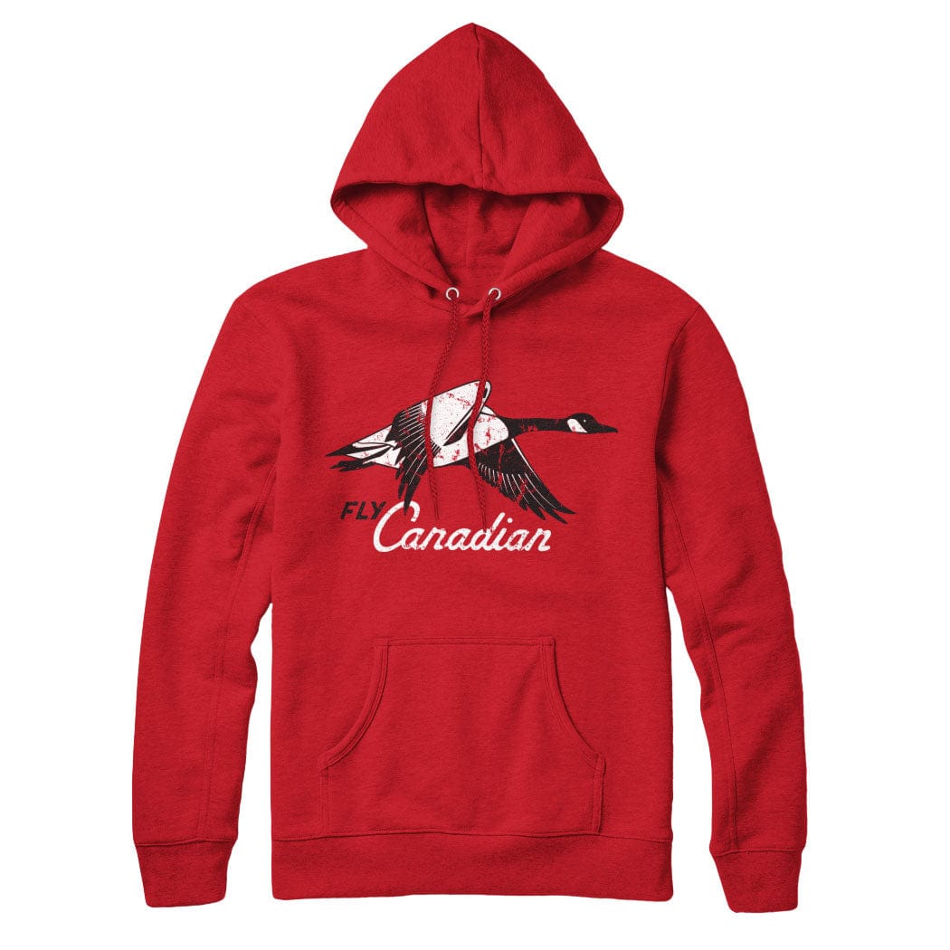 Fly Canadian Goose Sweatshirt and Hoodie